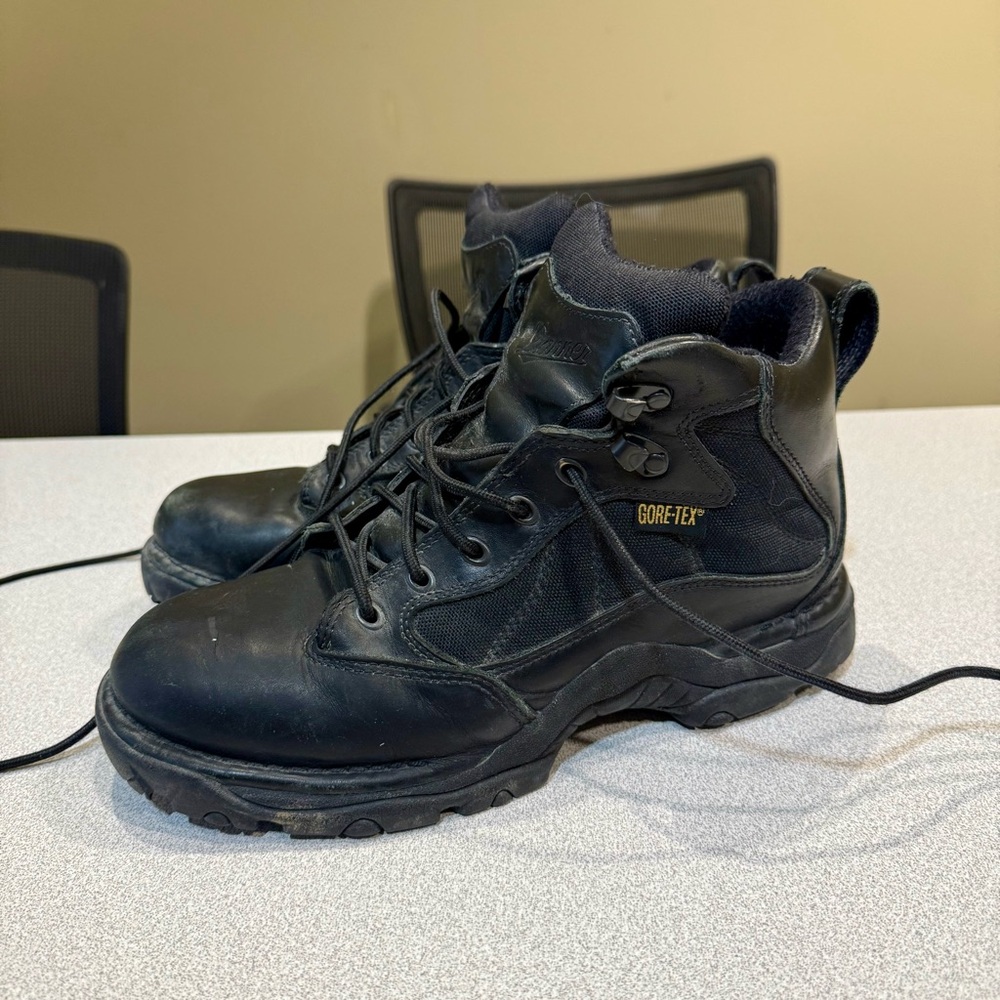 Danner Radical Striker Boots 45 Black GTX Danner 42900 Leather Men’s Size 8.5 - Picture 5 of 9